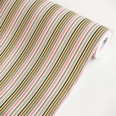 FURNORAMA Colorful Stripe - Self-Adhesive Wallpaper Home Decor  Multicolor FU1102283